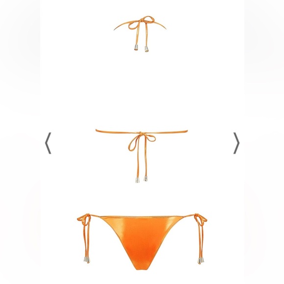 RAT & BOA MIRO ORANGE BIKINI TOP AND BOTTOM
(Set) - Picture 8 of 13